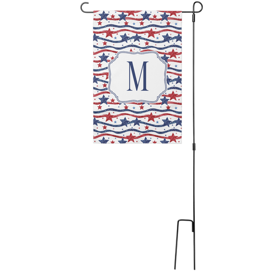 Americana Bloom Patriotic Garden Flags