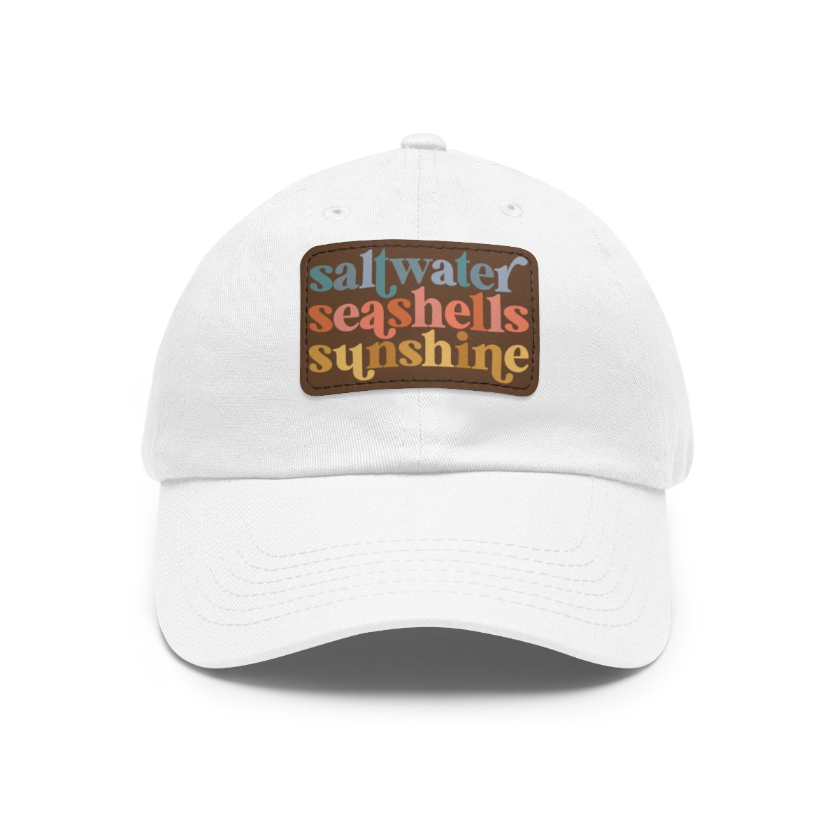 Saltwater, Seashells & Sunshine Dad Hat