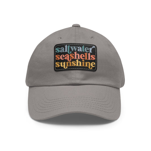 Saltwater, Seashells & Sunshine Dad Hat