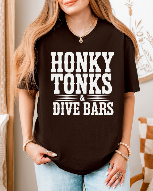 Honky Tonks & Dive Bars Tee