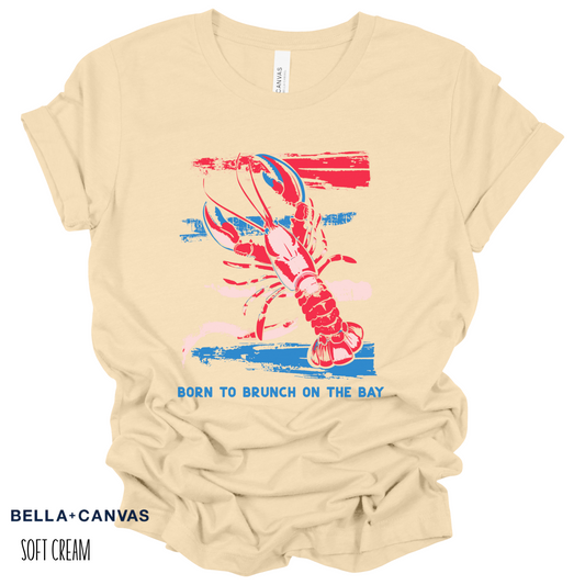 Red, White & Lobster Personalized Tee