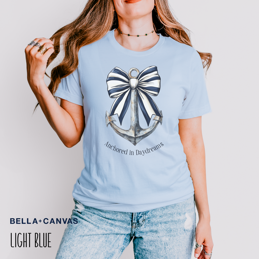 Anchored in Daydreams Coquette Tee