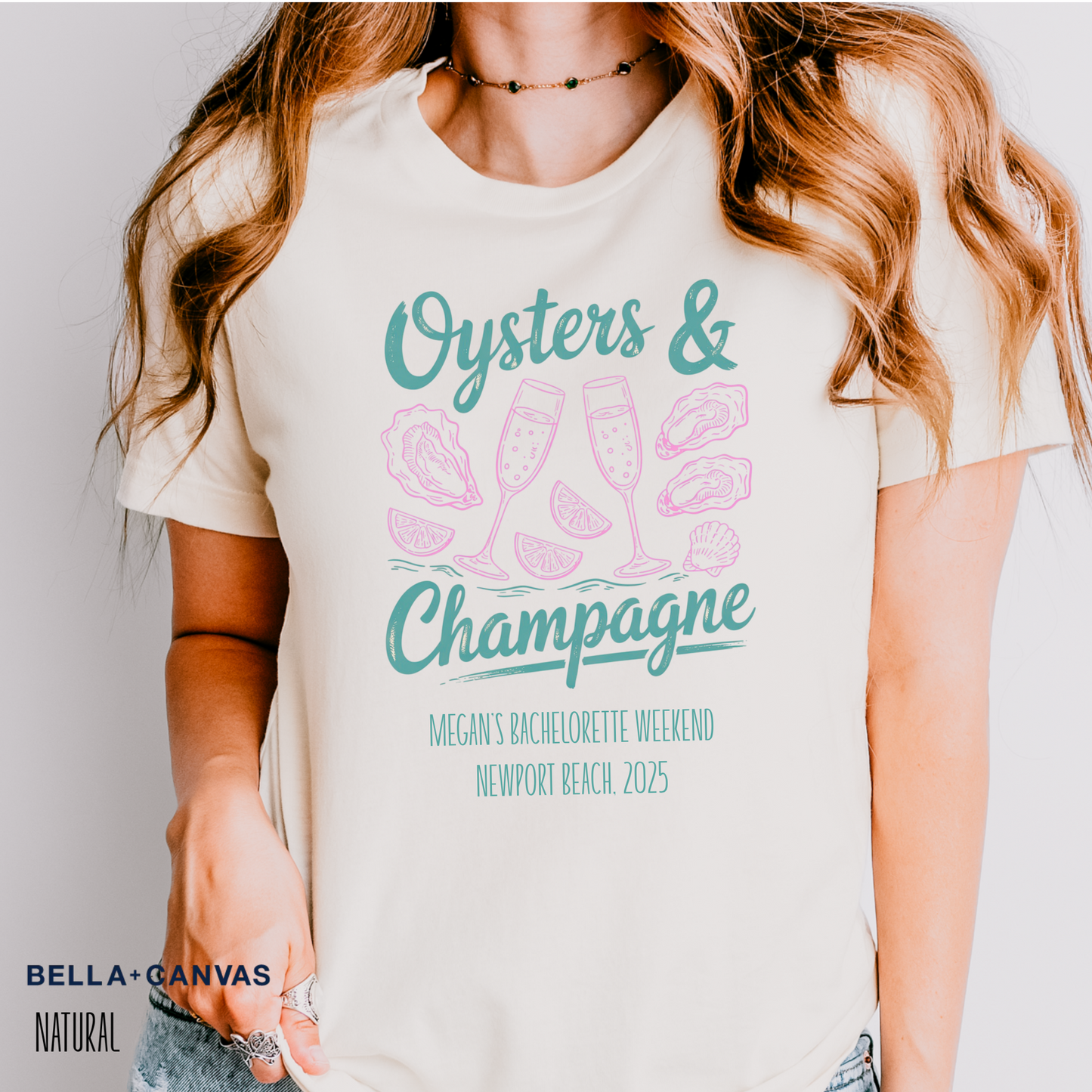 Oysters & Champagne Personalized Shirt