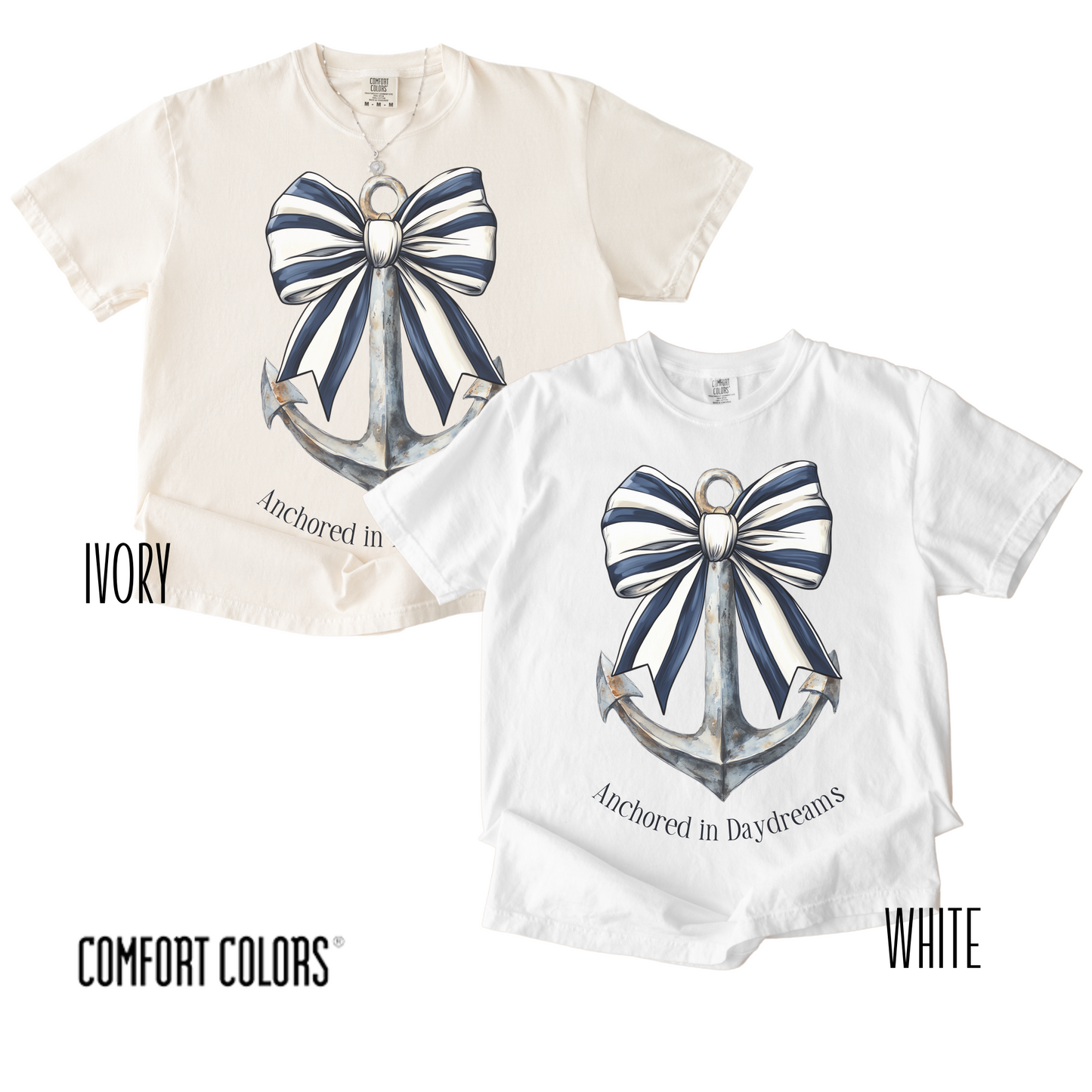 Anchored in Daydreams Coquette Tee