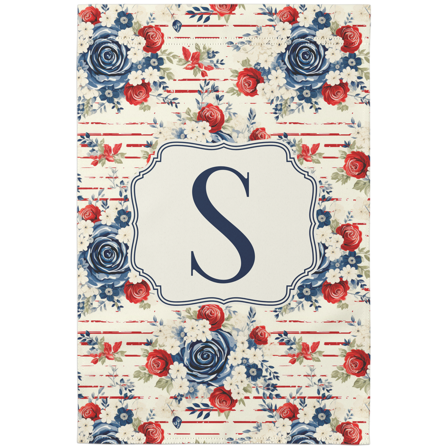 Americana Bloom Patriotic Garden Flags