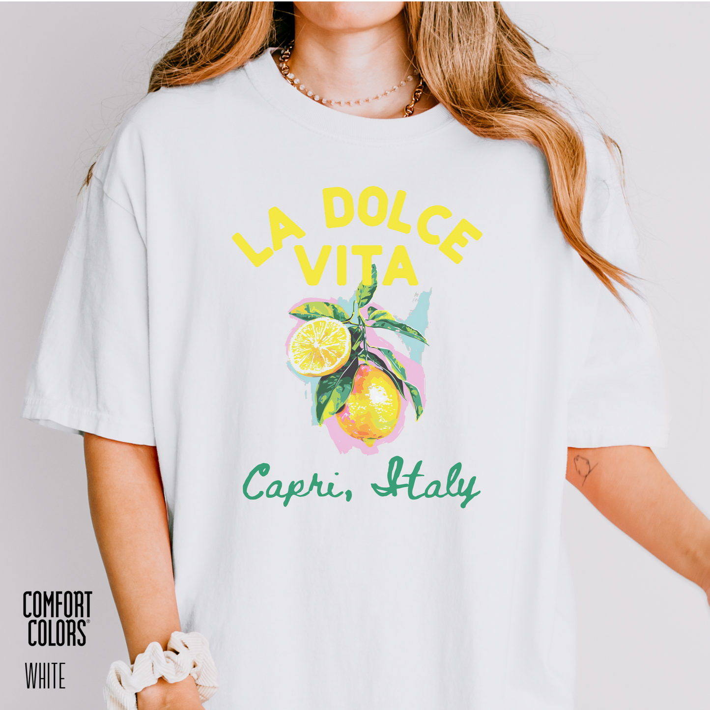 La Dolce Vita Personalized Lemon T-Shirt