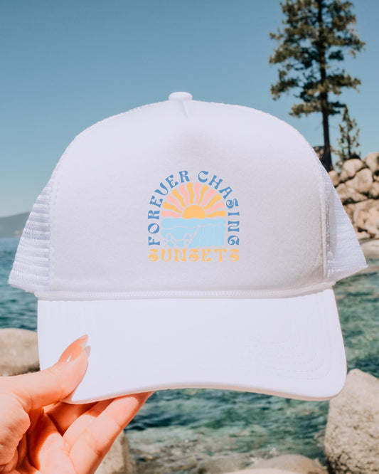 Forever Chasing Sunsets Trucket Hat