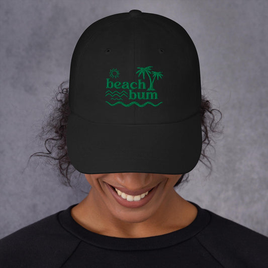 Beach Bum Embroidered Dad Hat