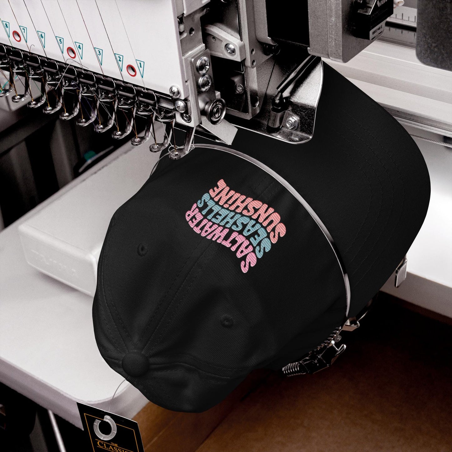 Retro Embroidered Summer Dad Hat