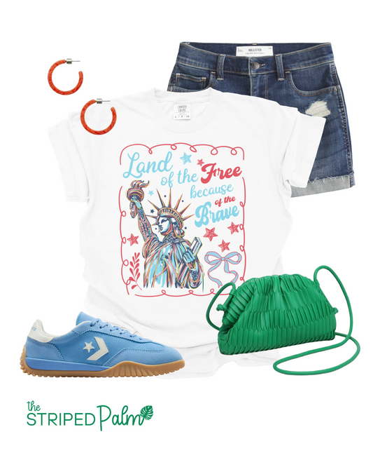 Land of the Free Coquette T-Shirt