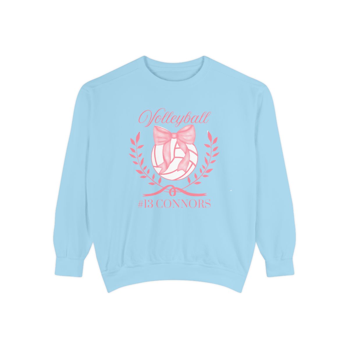 Personalized Volleyball Coquette Sweatshirt