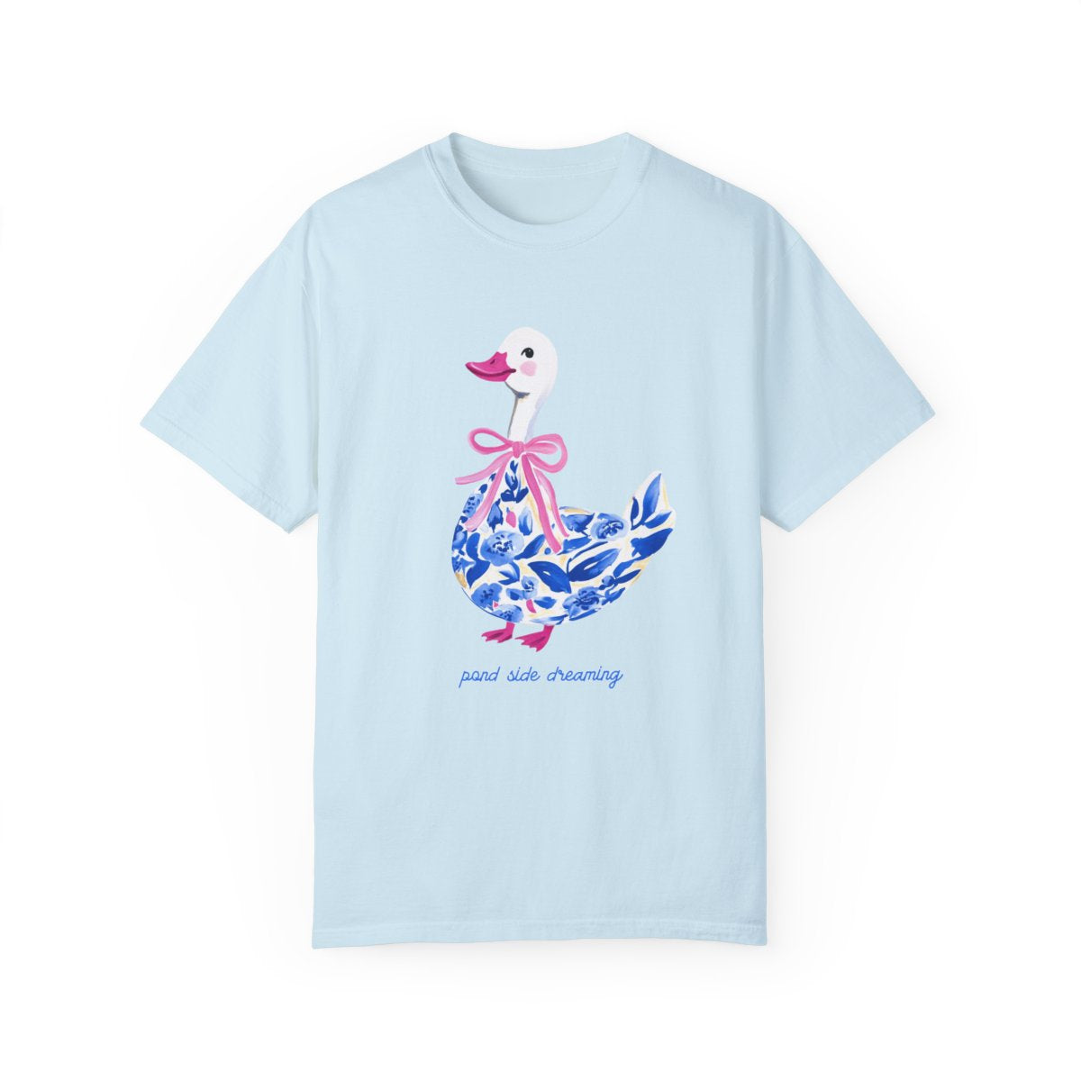 Duck in Blue Coquette Tee