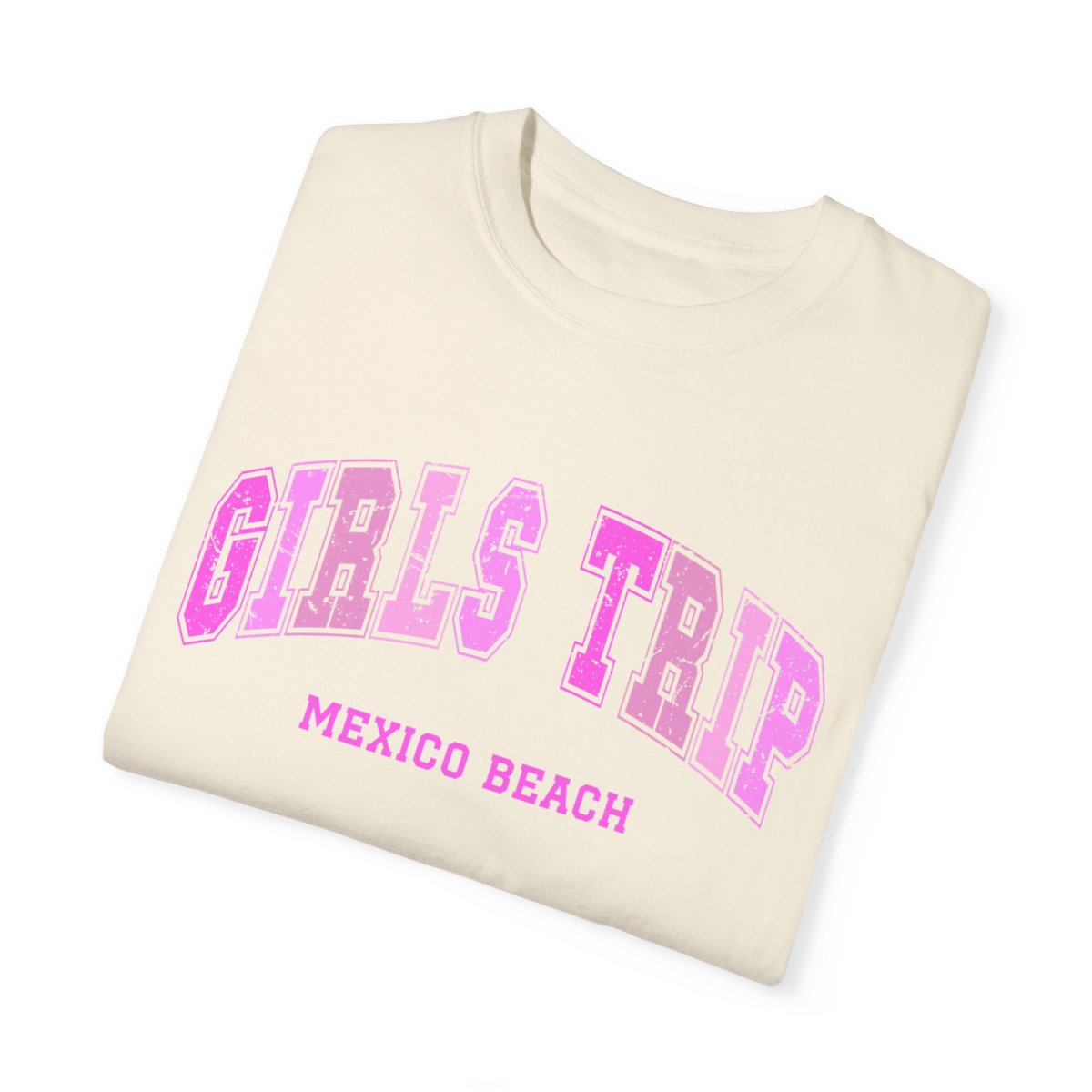 Personalized Girls Trip Comfort Colors Tee
