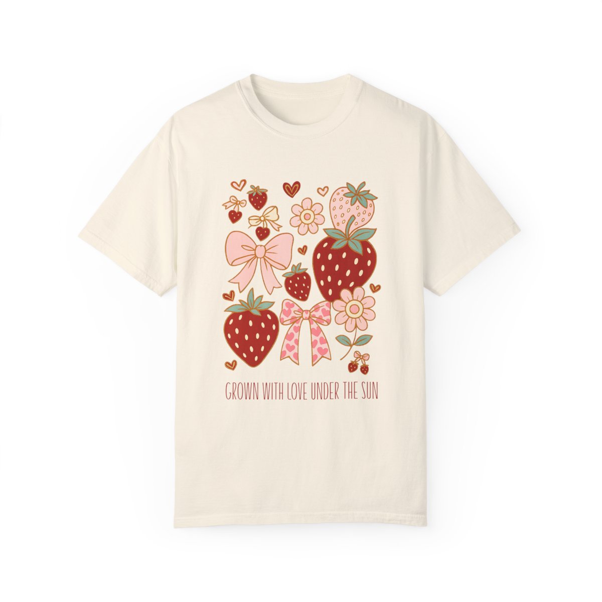 Personalized Sun-kissed Berry Coquette Tee