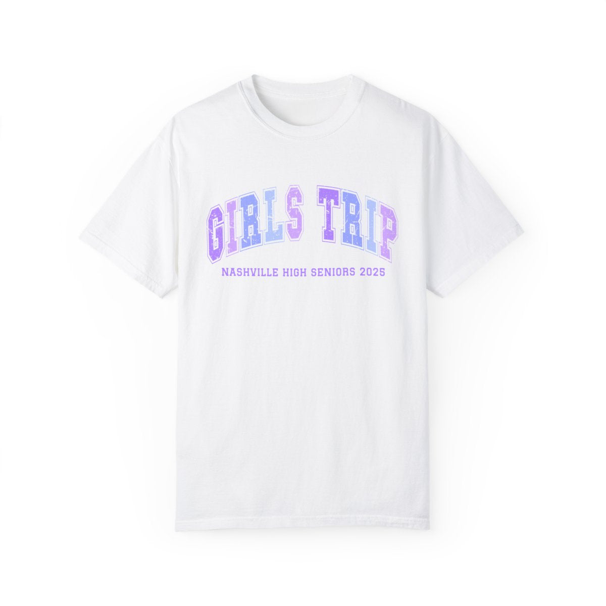 Personalized Girls Trip Comfort Colors Tee
