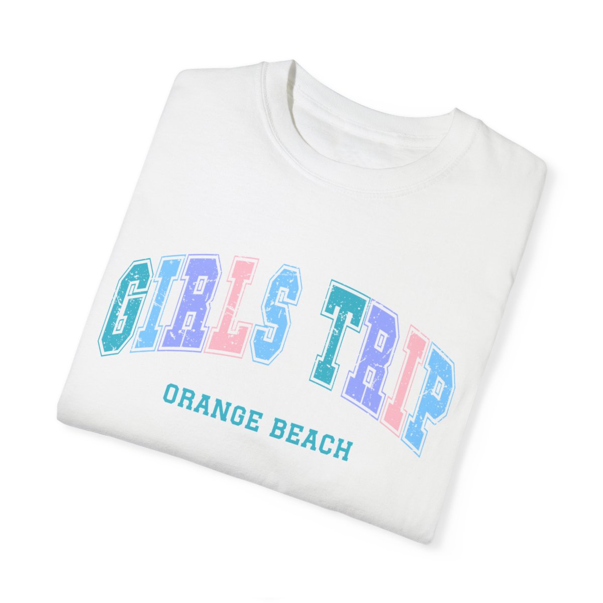 Personalized Girls Trip Comfort Colors Tee