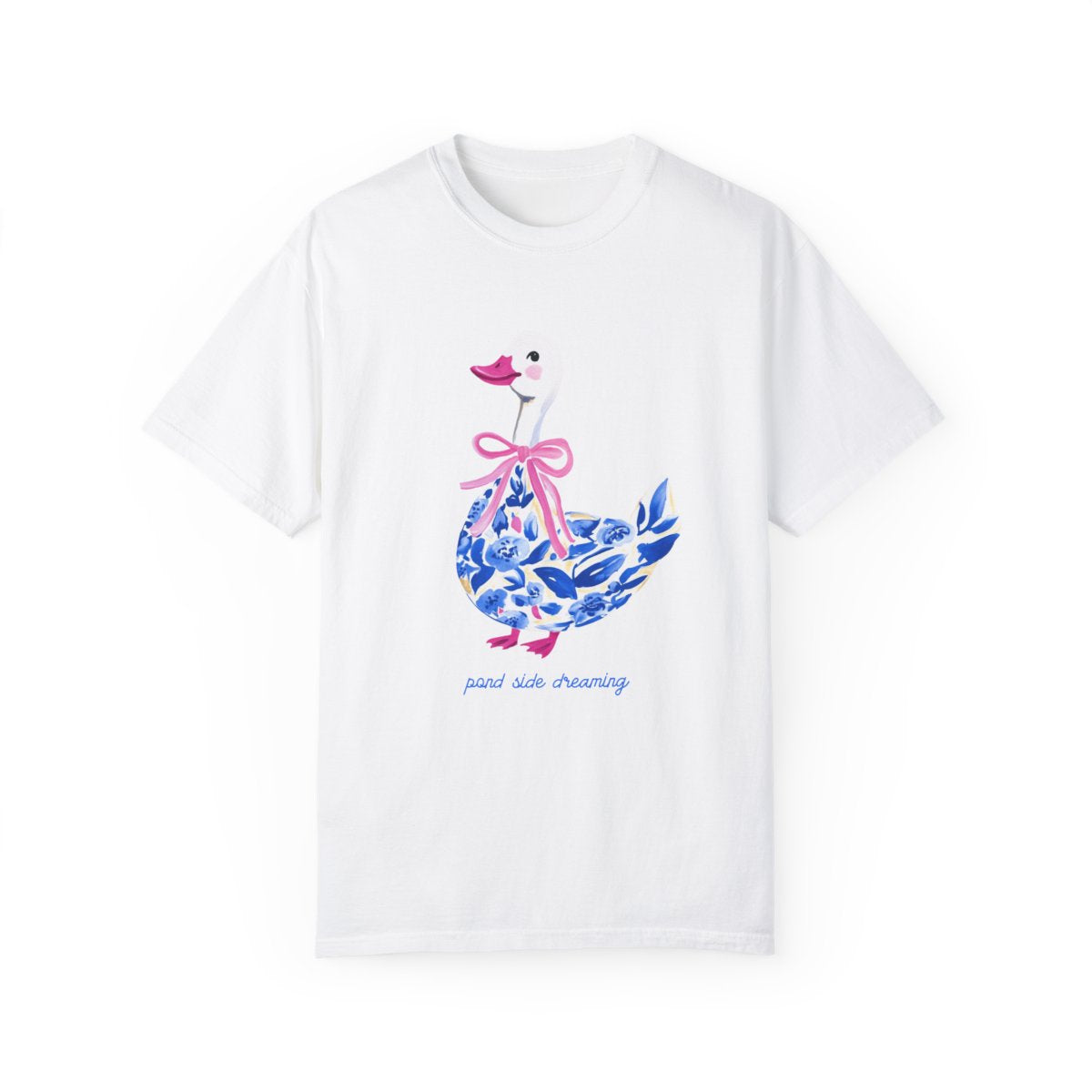 Duck in Blue Coquette Tee