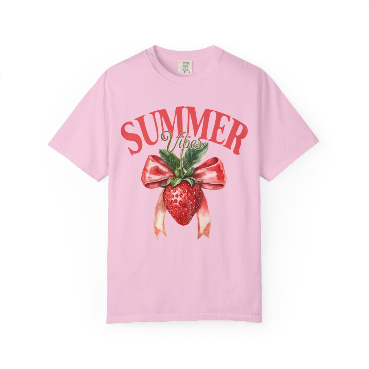 Berry Sweet Summer Vibes Coquette Tee