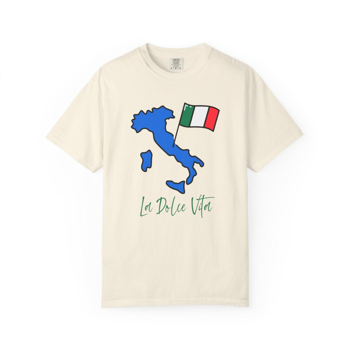 La Dolce Vita Italy Map Tee