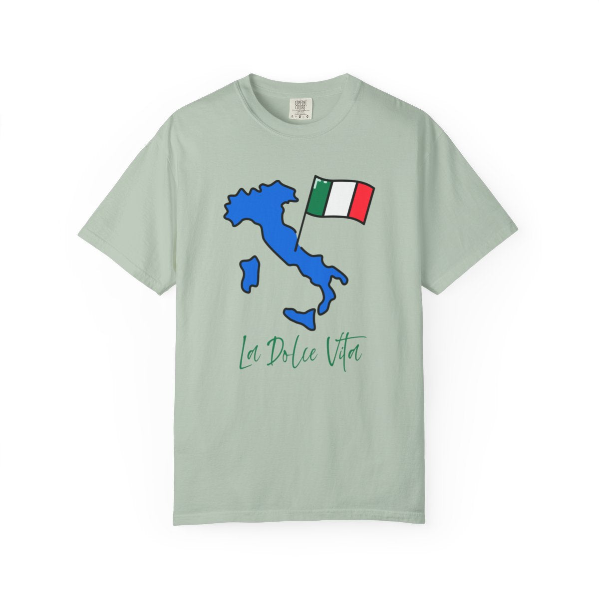 La Dolce Vita Italy Map Tee