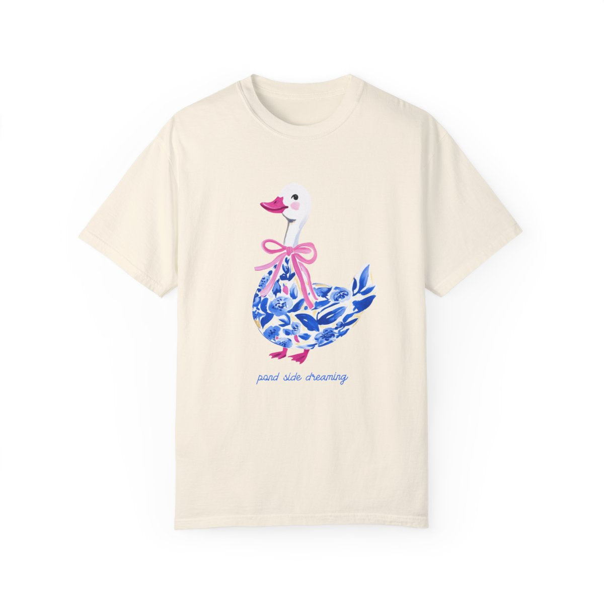 Duck in Blue Coquette Tee