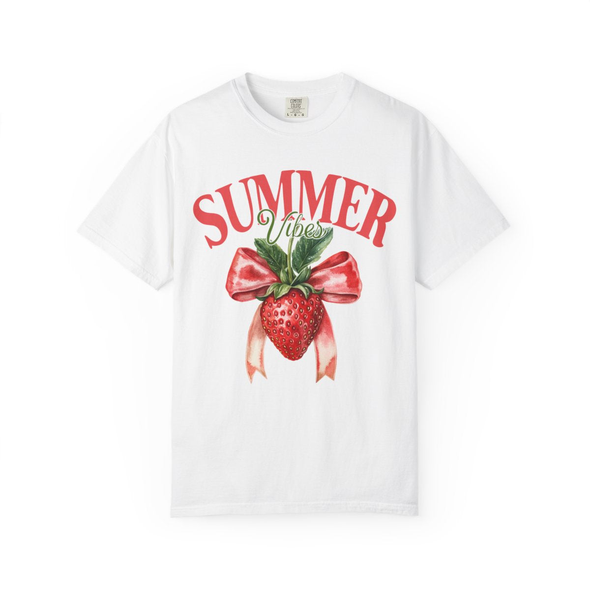 Berry Sweet Summer Vibes Coquette Tee