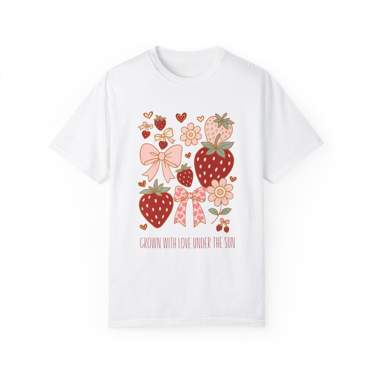 Personalized Sun-kissed Berry Coquette Tee