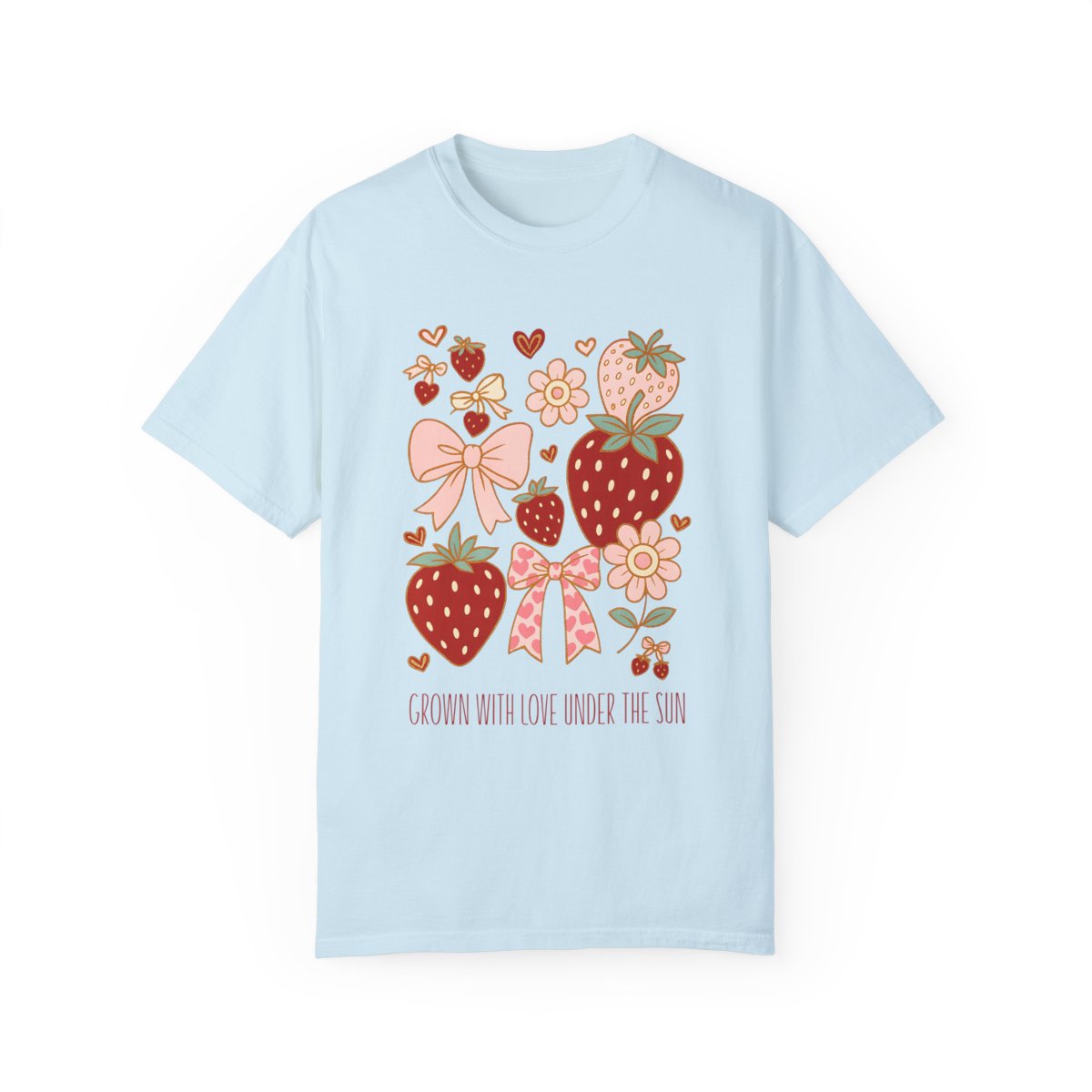 Personalized Sun-kissed Berry Coquette Tee