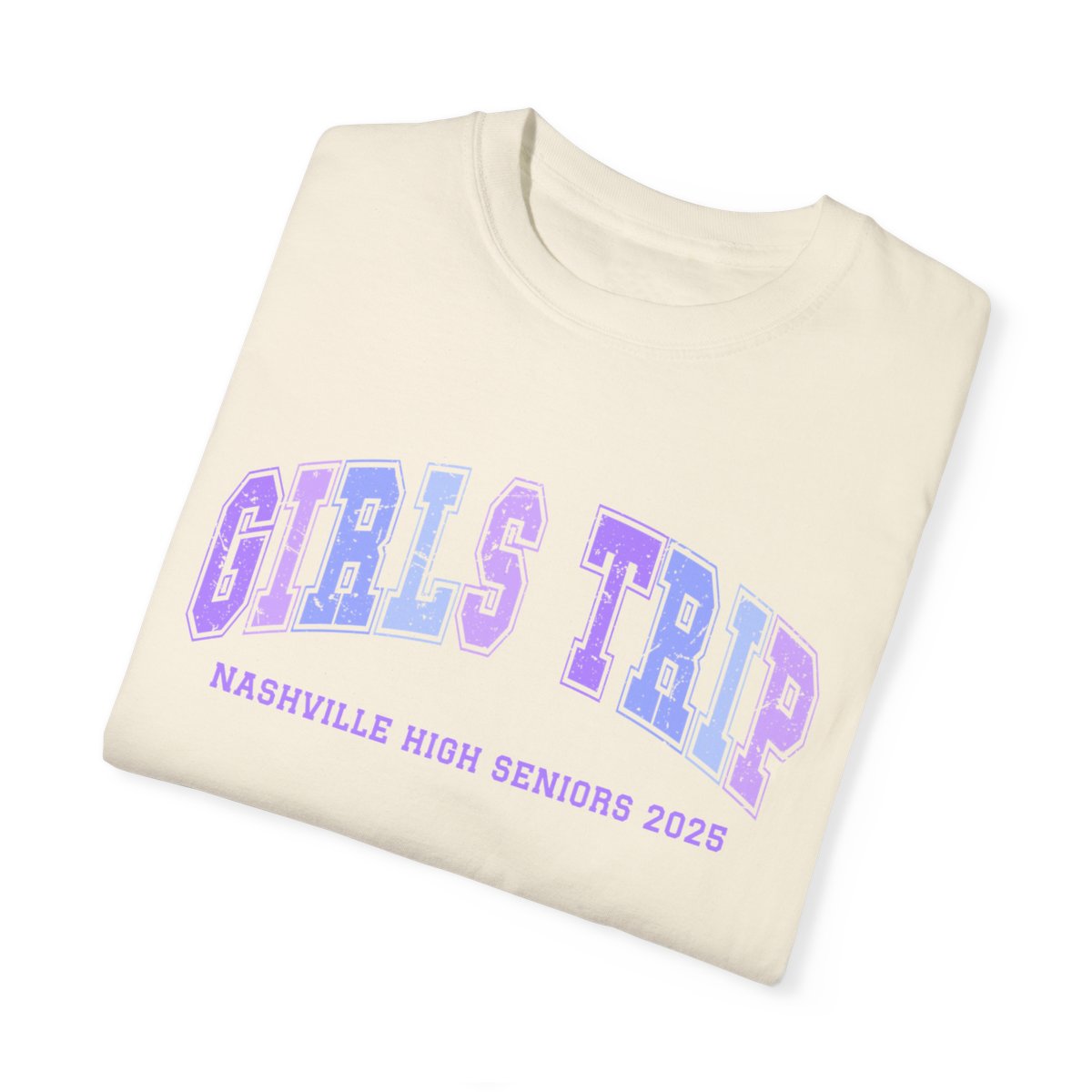 Personalized Girls Trip Comfort Colors Tee
