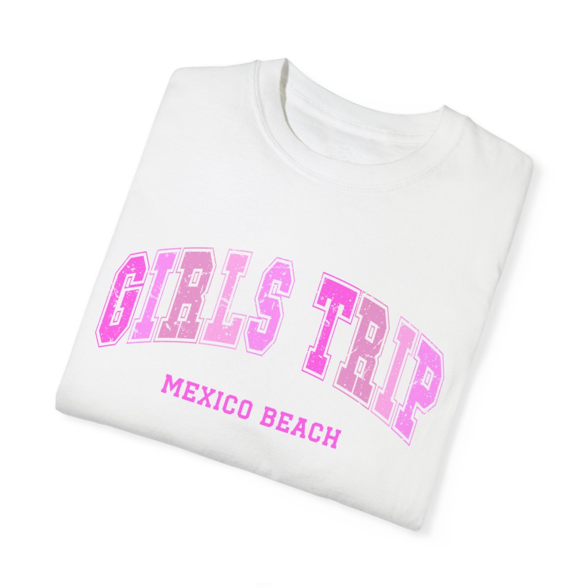 Personalized Girls Trip Comfort Colors Tee