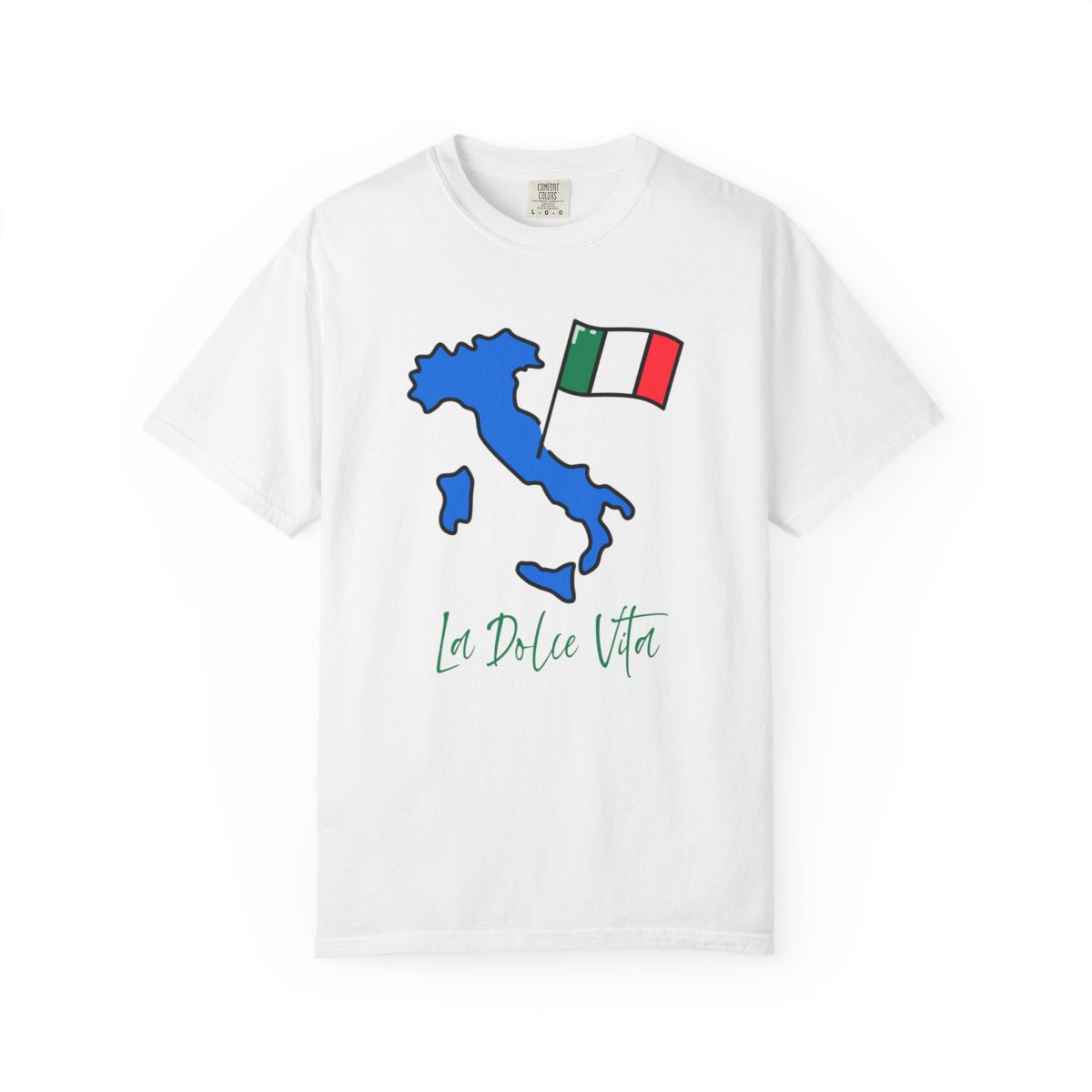 La Dolce Vita Italy Map Tee