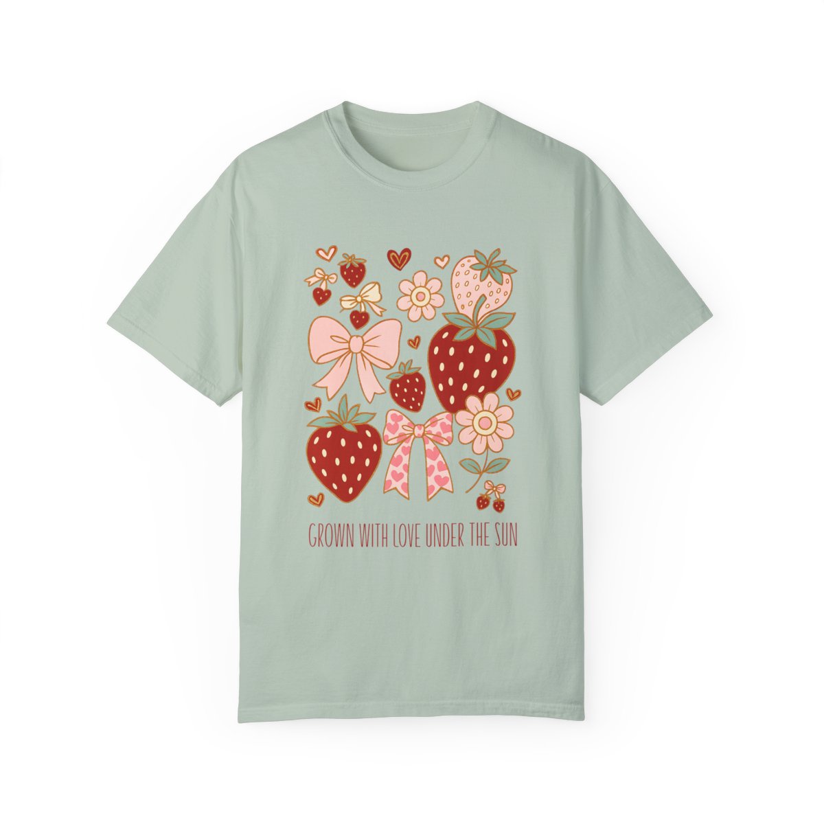 Personalized Sun-kissed Berry Coquette Tee