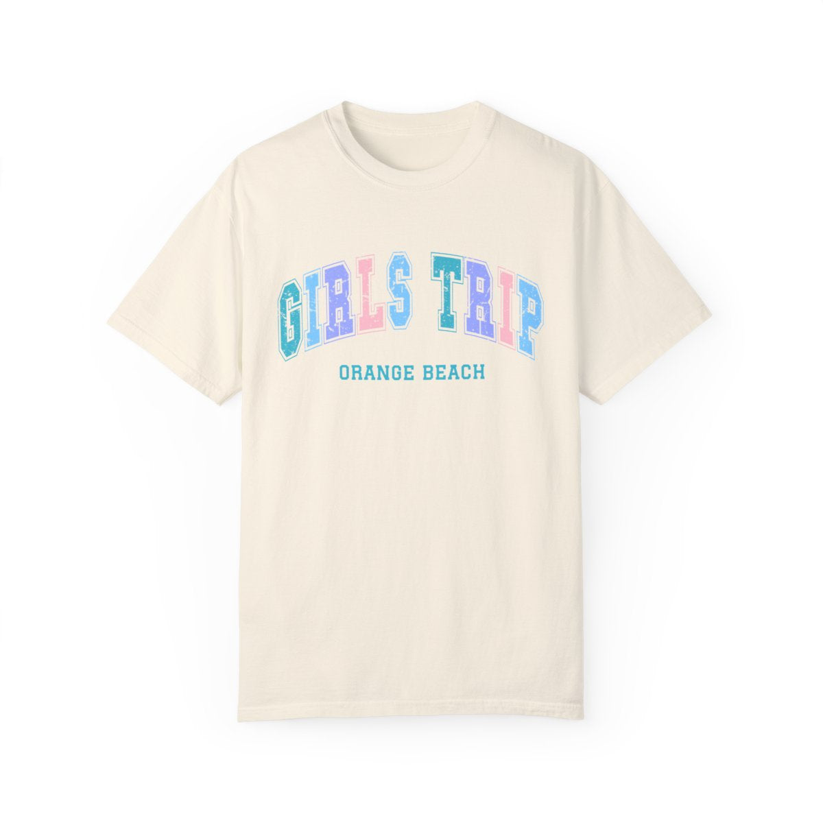 Personalized Girls Trip Comfort Colors Tee