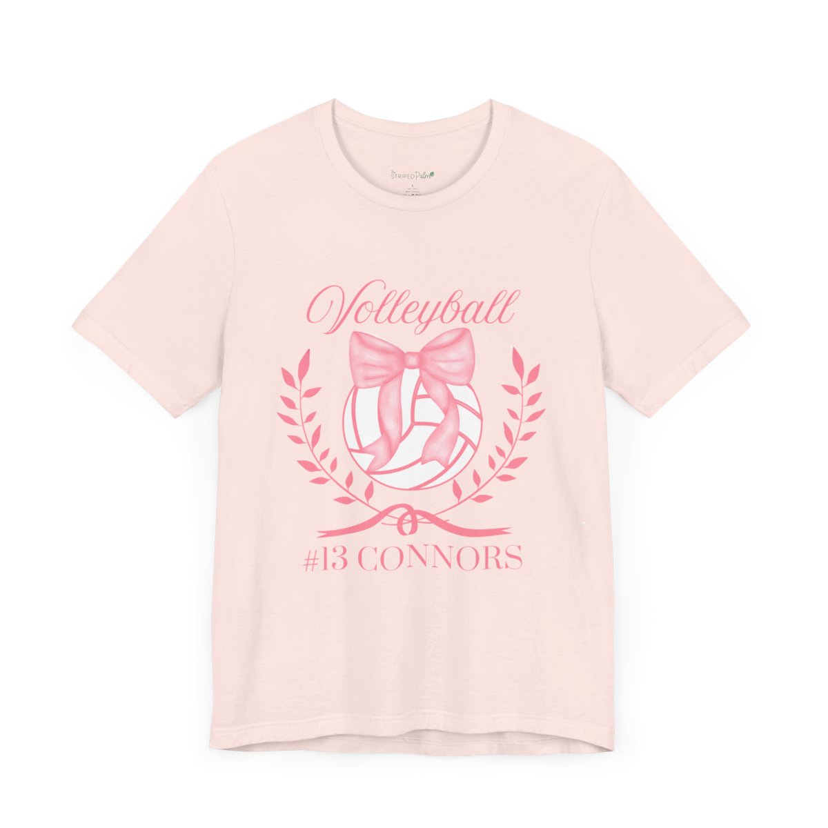 Personalized Volleyball Coquette Tshirt