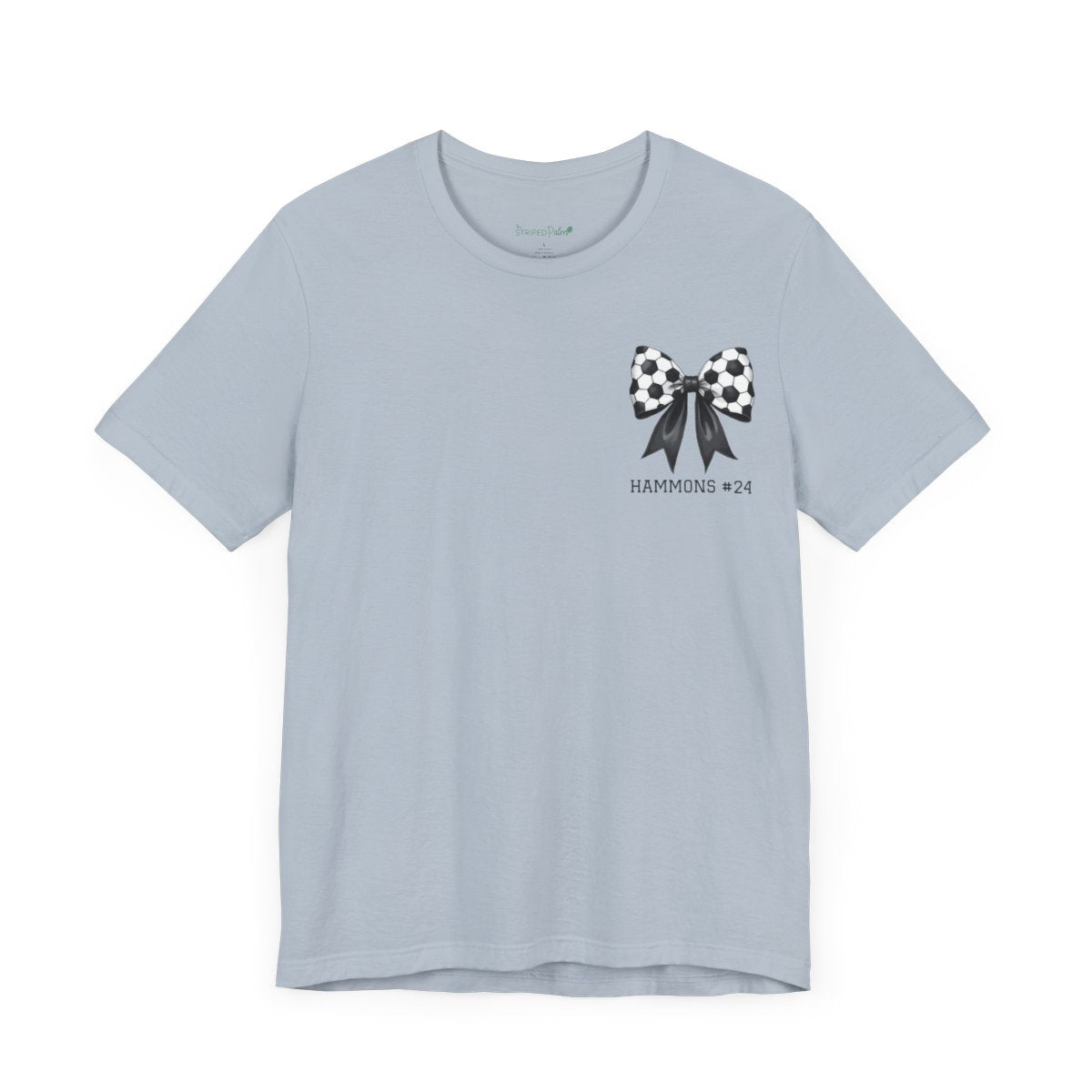 Personalized Coquette Soccer Spirit Retail Fit Tee