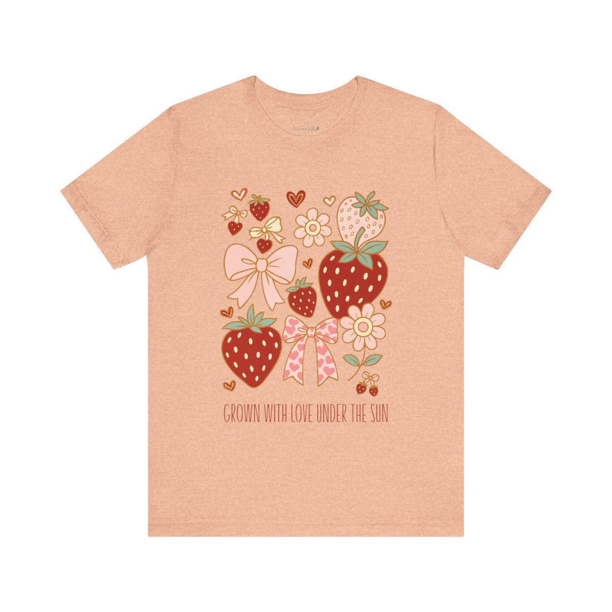 Personalized Sun-kissed Berry Coquette Tee