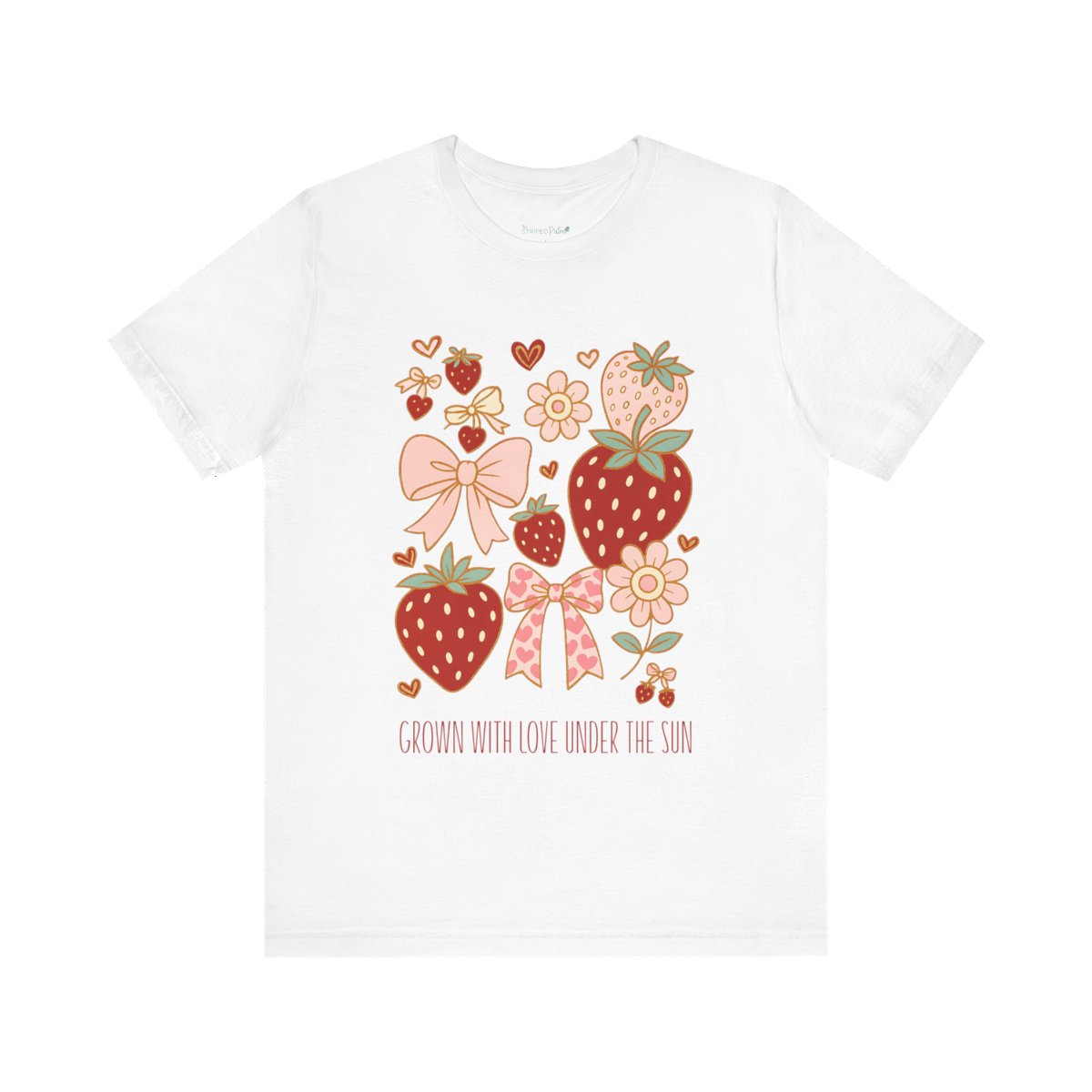 Personalized Sun-kissed Berry Coquette Tee