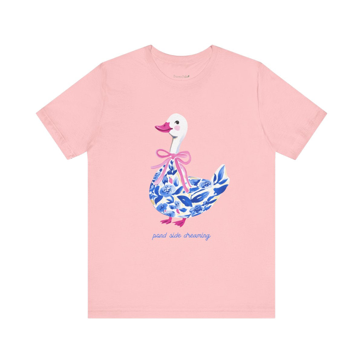 Duck in Blue Coquette Tee