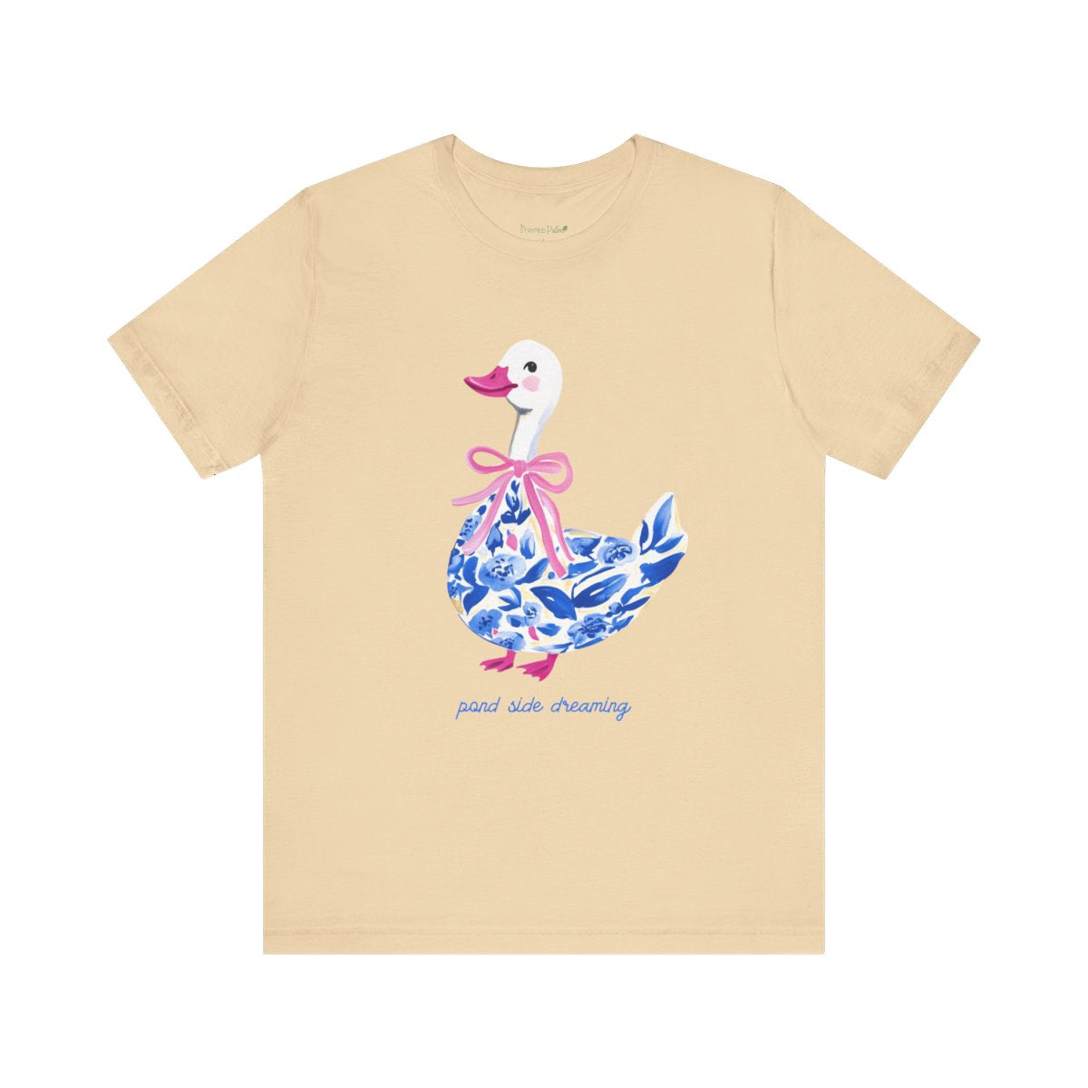 Duck in Blue Coquette Tee