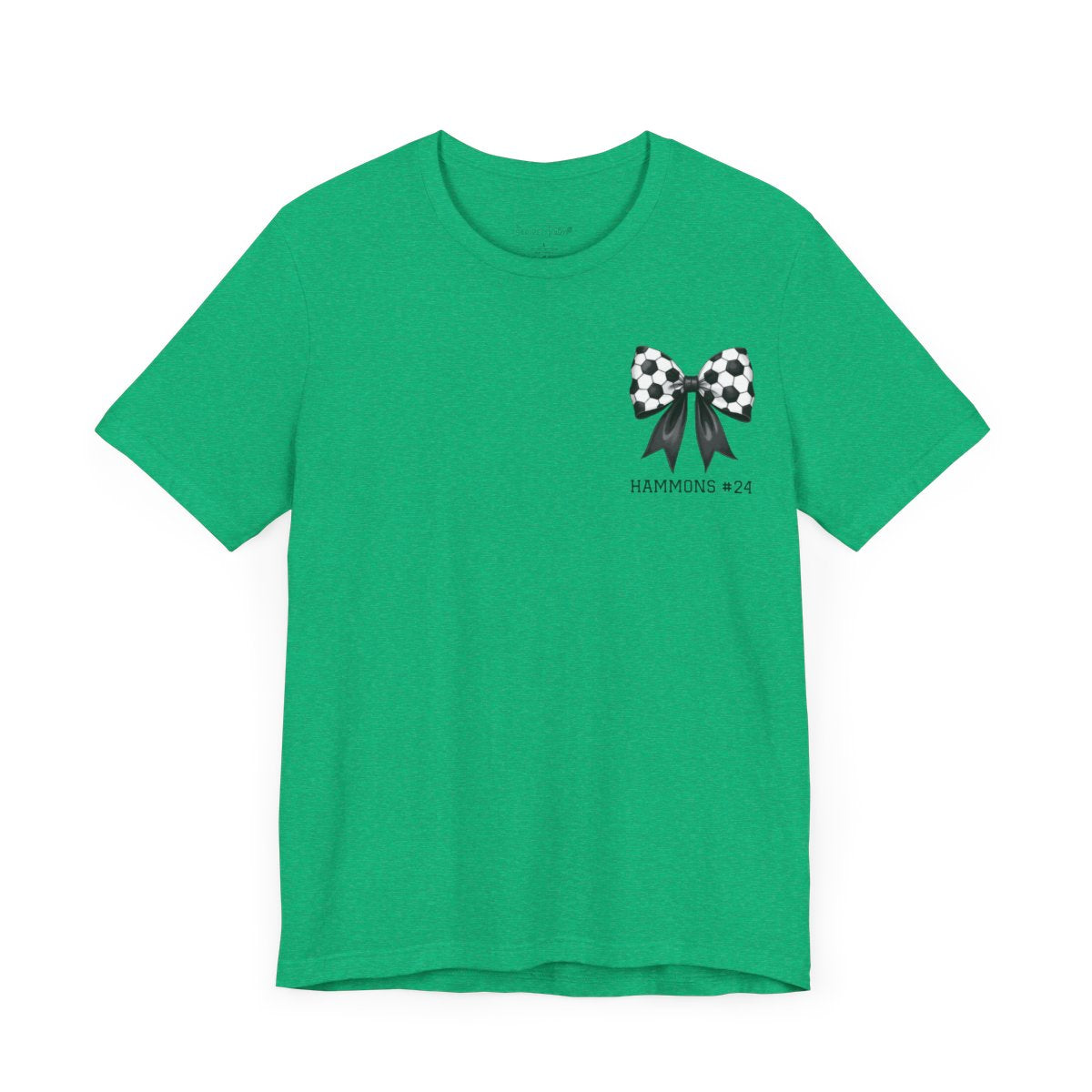 Personalized Coquette Soccer Spirit Retail Fit Tee