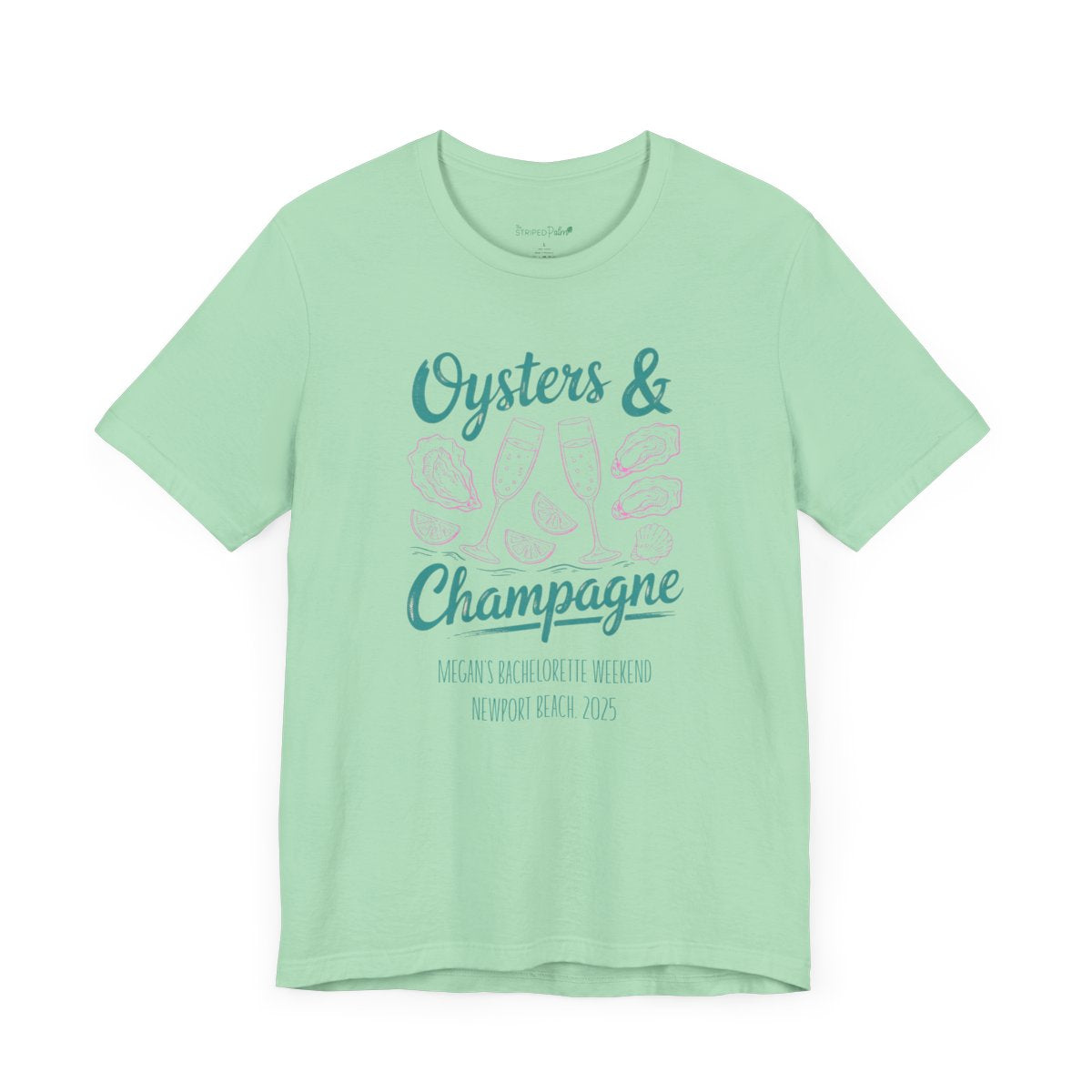 Oysters & Champagne Personalized Shirt