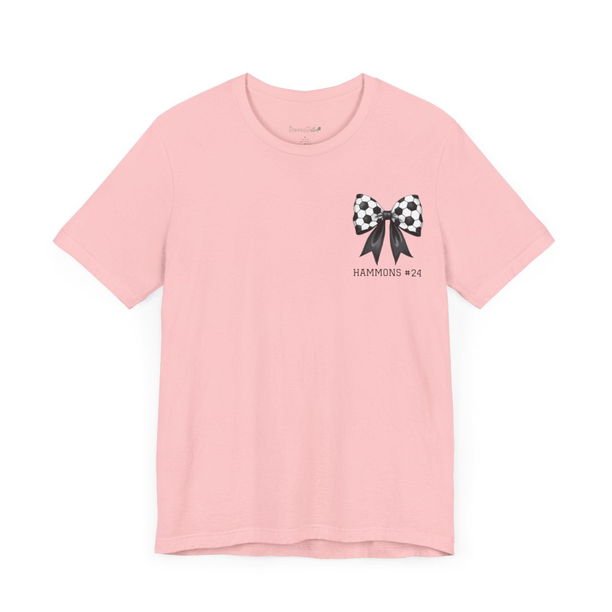 Personalized Coquette Soccer Spirit Retail Fit Tee