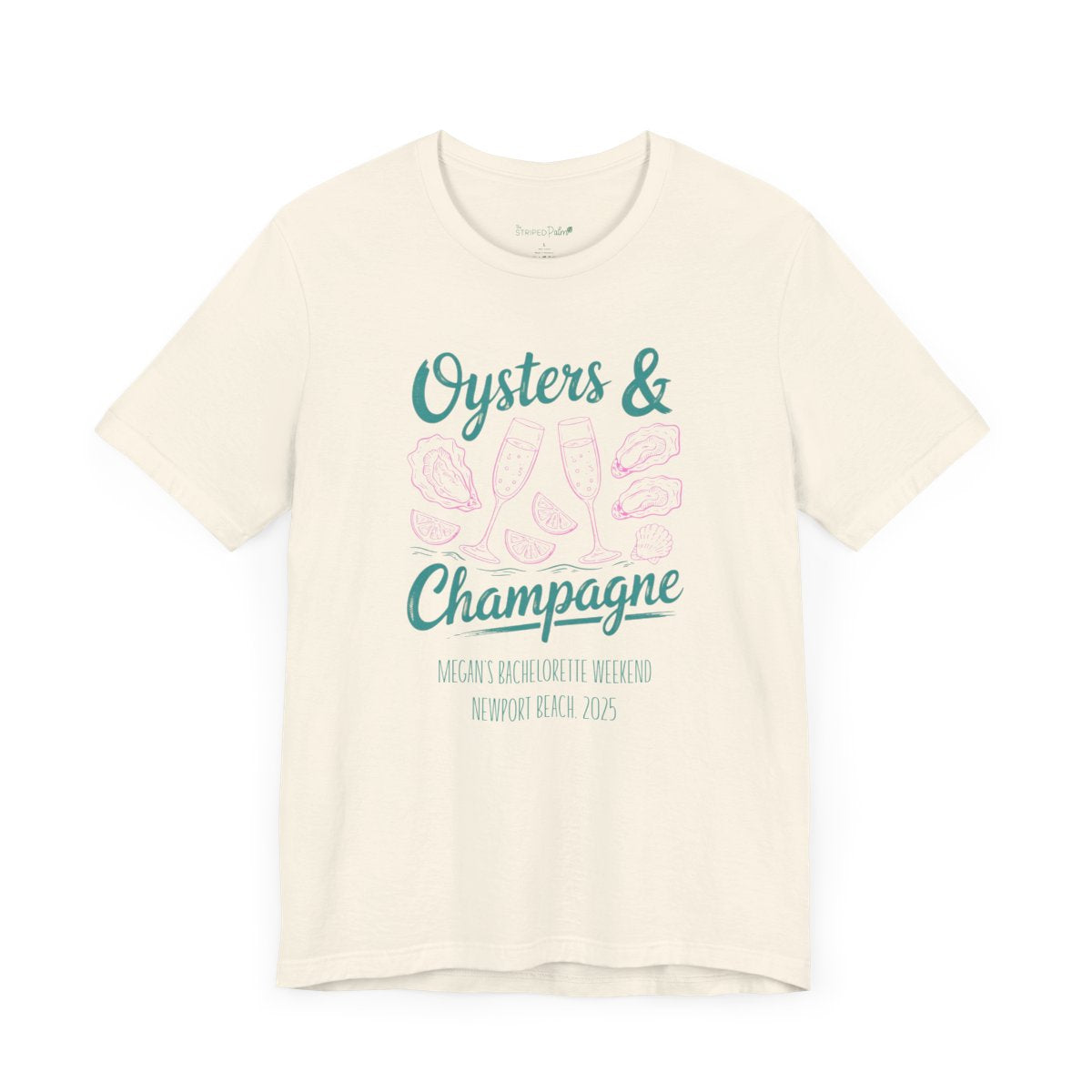 Oysters & Champagne Personalized Shirt