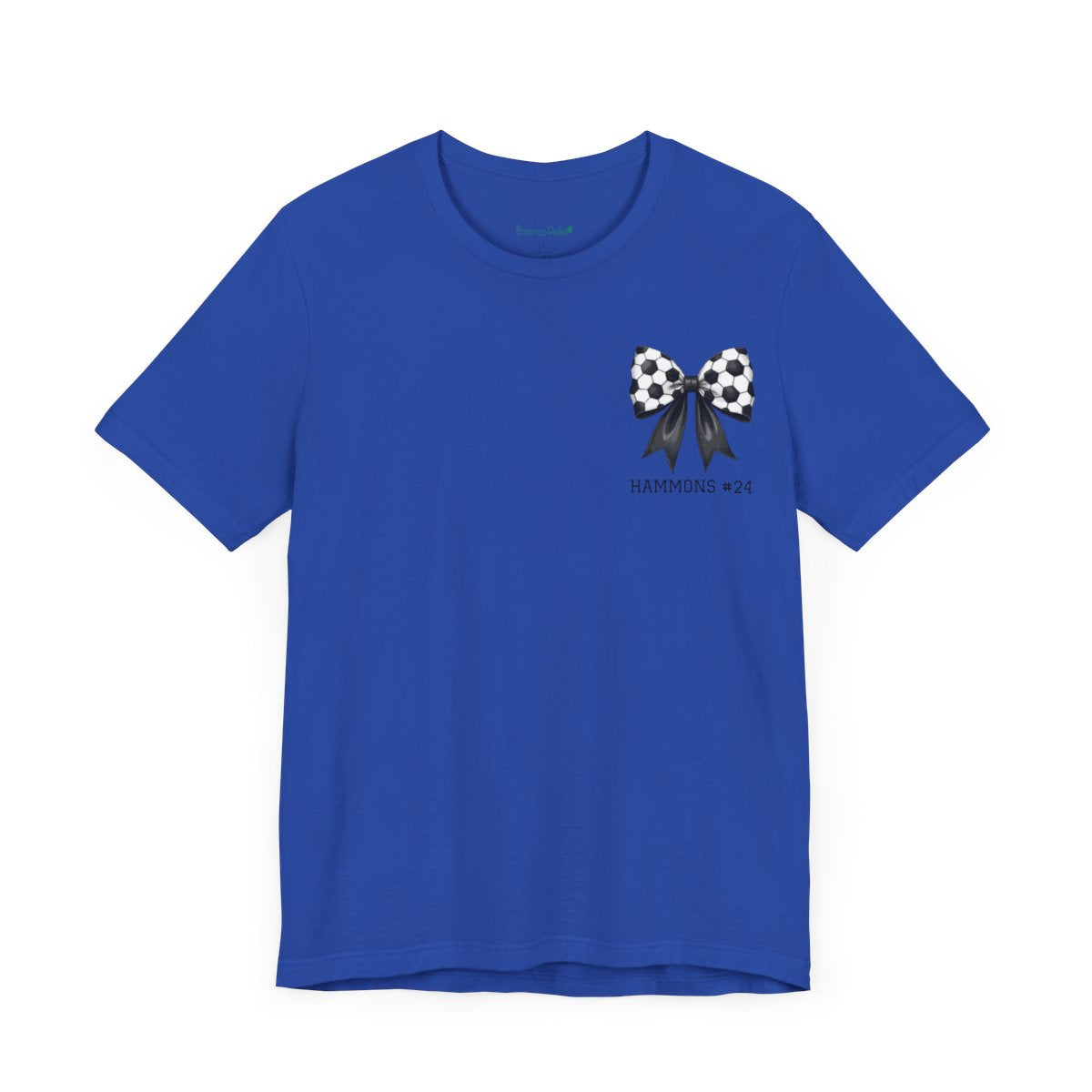 Personalized Coquette Soccer Spirit Retail Fit Tee