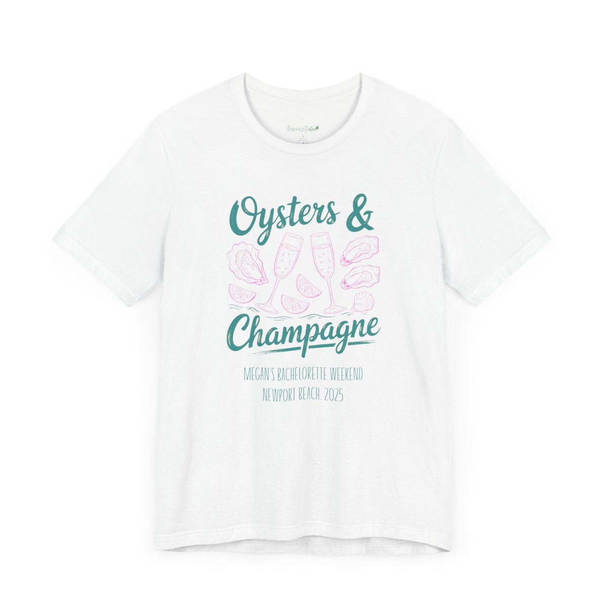 Oysters & Champagne Personalized Shirt
