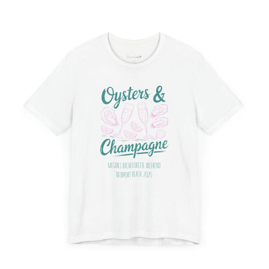 Oysters & Champagne Personalized Shirt