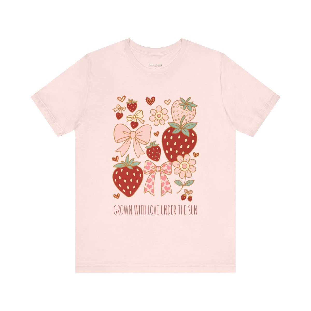 Personalized Sun-kissed Berry Coquette Tee