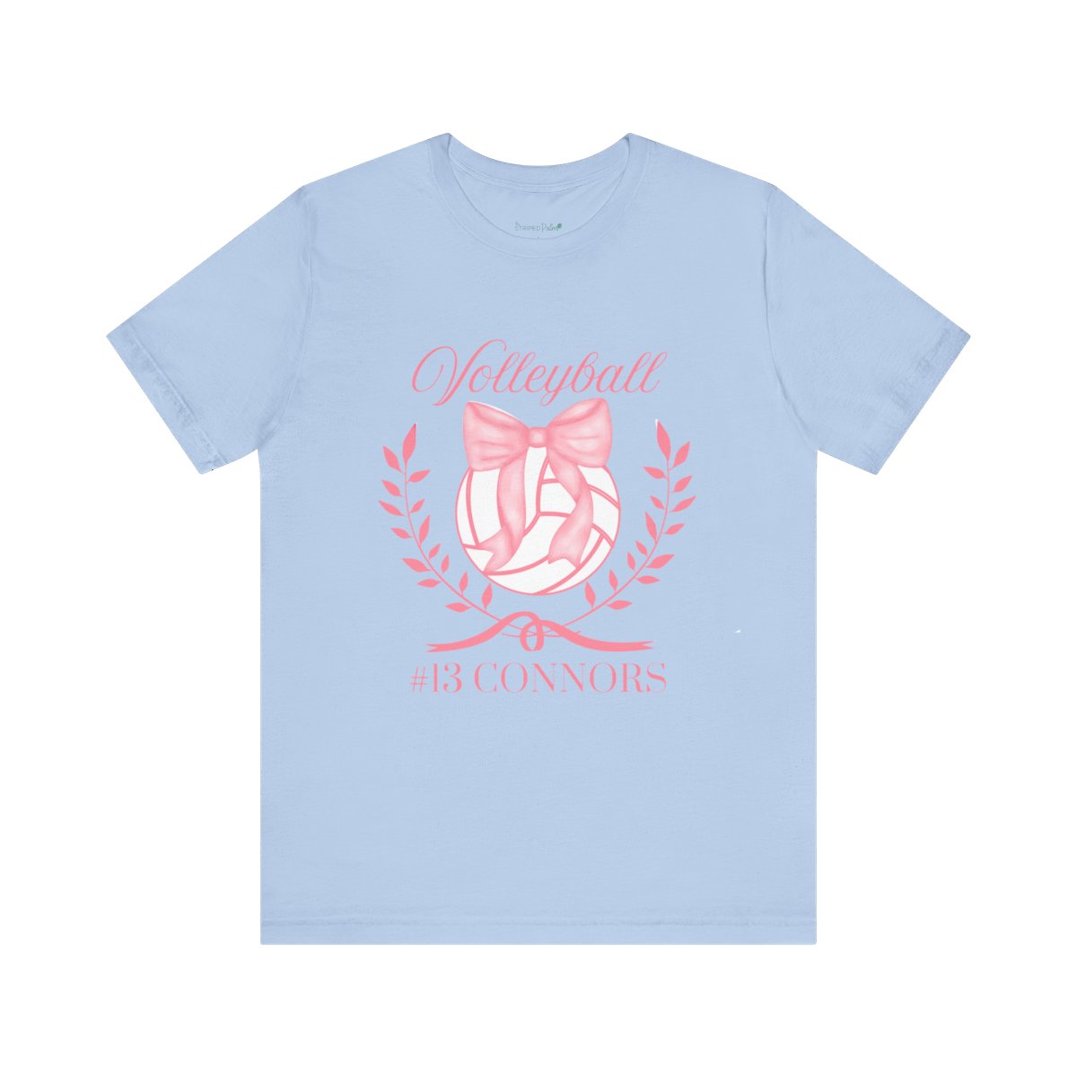 Personalized Volleyball Coquette Tshirt