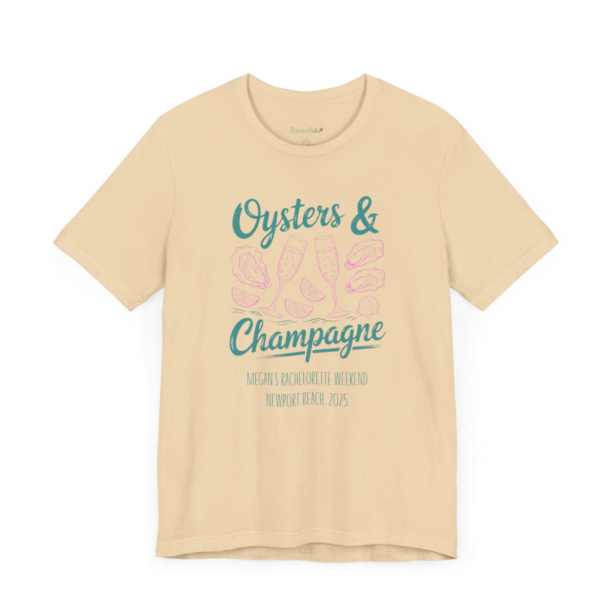 Oysters & Champagne Personalized Shirt