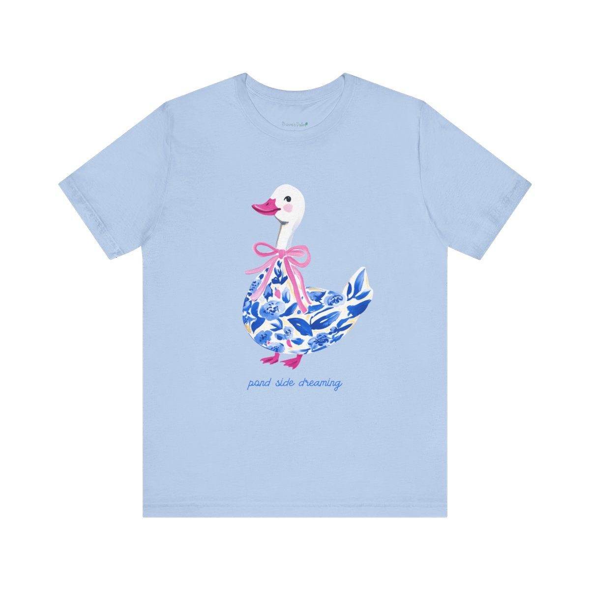 Duck in Blue Coquette Tee